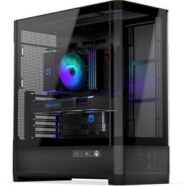 Caixa para PC de secretária ATX preta Endorfy Aquarius 8000 Flex (EY2A022)