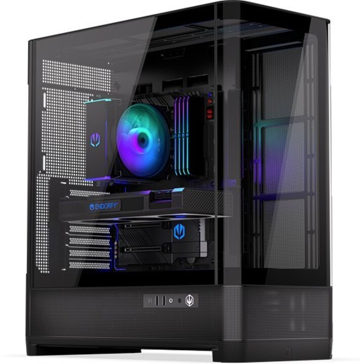 Endorfy Aquarius 8000 Flex (EY2A022) Black ATX Desktop PC Case