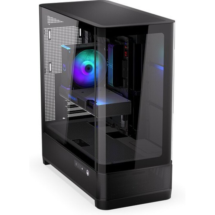Caixa para PC de secretária ATX preta Endorfy Aquarius 8000 Flex (EY2A022)