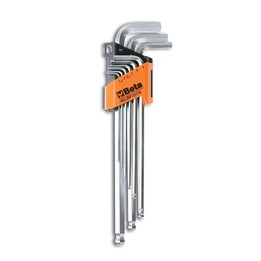 KOMPLET KLUCZY TRZPIENIOWYCH HEX 9 SZTUK 1,5-10MM