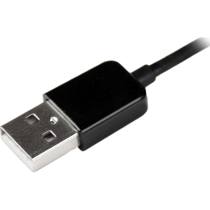 Startech ICUSBAUDIO2D Placa de som estéreo USB externa com saída SPDIF - Preto