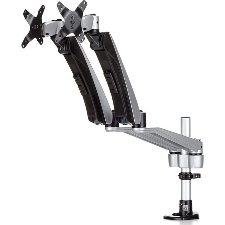 Startech ARMDUAL30 Soporte 2 Monitores Brazos Móviles VESA 75/100 Máx 18Kg
