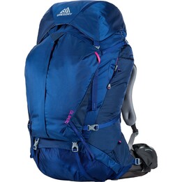 Gregory Deva 70 Glacial Blue Mochila de trekking profissional de expedição para mulher