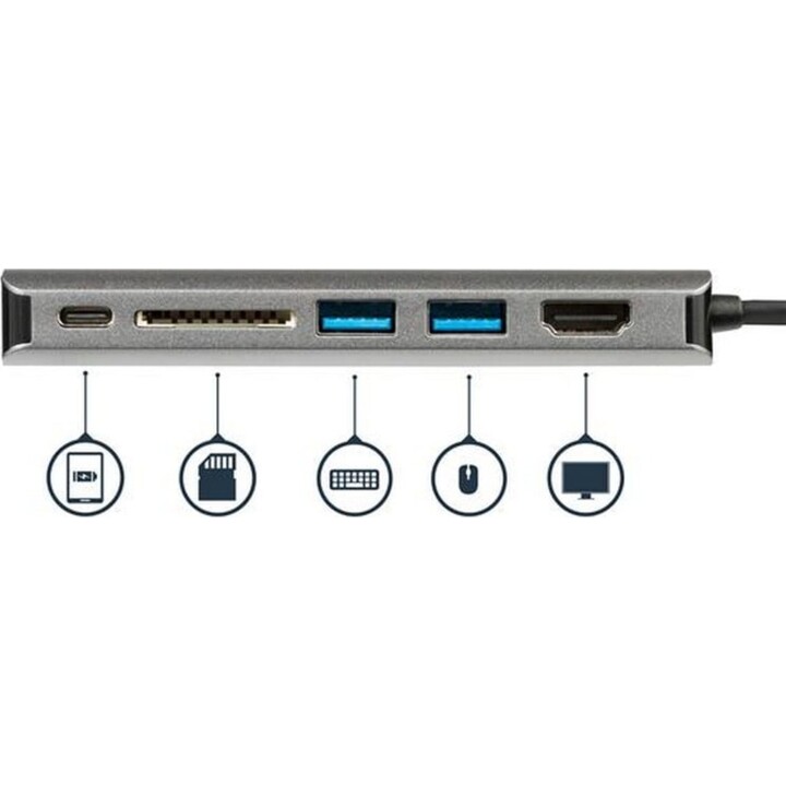 Startech USB-C/HDMI/Ethernet/SD-Karten-Dockingstation