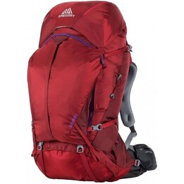 Gregory Deva 60 Garnet Red Mochila de trekking profissional de expedição extra pequena para mulher