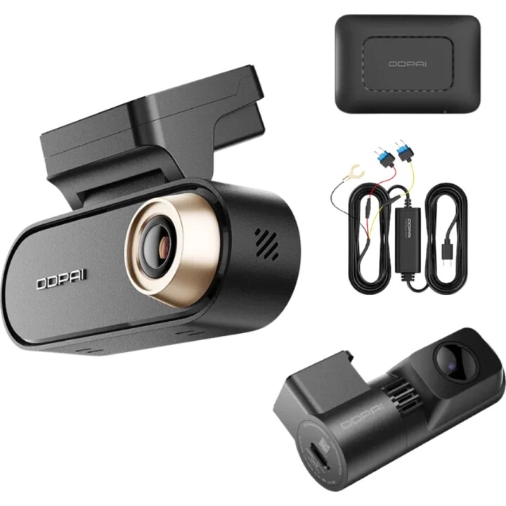 DDPAI N5 Pro 2CH 4K + 2K com módulo 4G - Câmara para Carro