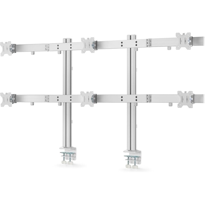StarTech.com 6-MONITOR-ARM-A Supporti a parete per TV 81,3 cm (32") Scrivania Bianco