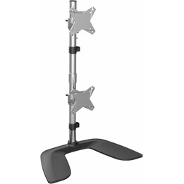 StarTech Soporte Vertical Para Dos Monitores de Hasta 27" / Aluminio / VESA - Soporte Monitor