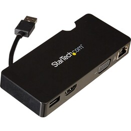 Startech Mini Estación de Conexión USB 3.0 a HDMI/VGA/Ethernet