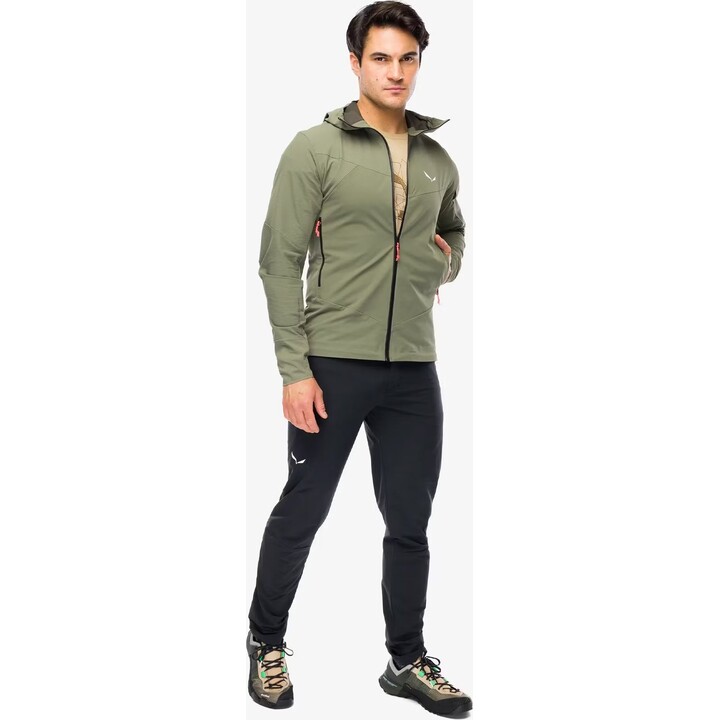 Salewa Agner Dst Jacket - chaqueta softshell verde desteñido talla: m