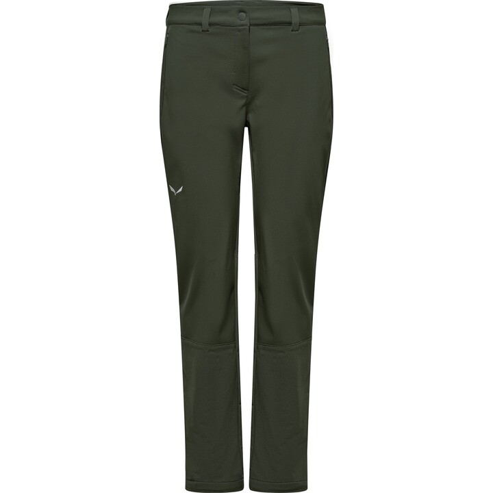 Salewa Puez Dolomia 2 Pants women's softshell pants - dark olive size: s