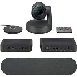 Sistema de Videoconferencia Logitech Rally Plus/ Campo de Visión 82º/ 4K