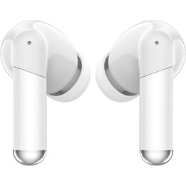 Fones de ouvido estéreo sem fio Bluetooth Muvit For Change com estojo de carregamento / 6 horas de duração da bateria / Branco