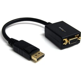 Startech Adaptador de Video DisplayPort a VGA Negro