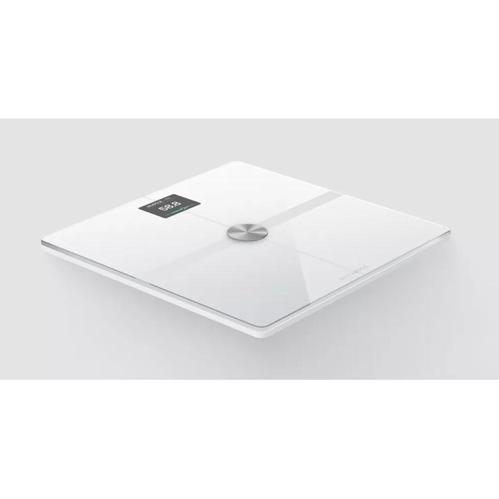 Balança eletrônica pessoal Withings Body Smart Plaza branca