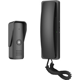 Intercom EURA ADP-24A3 black 2-wire