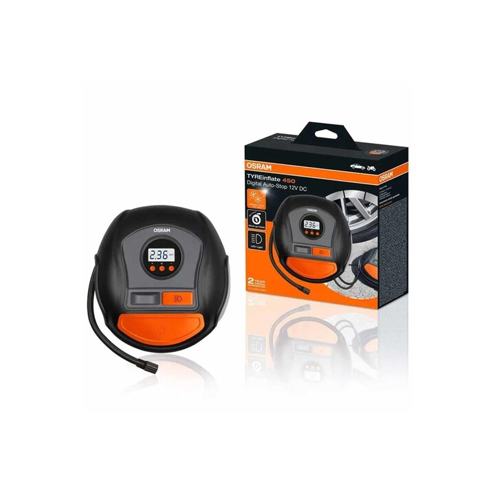 OSRAM Oro digitaler Kompressor 5.5BAR 12V