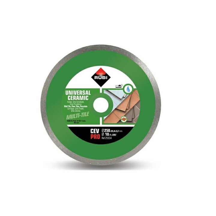 RUBI CEV 180 SUPERPRO diamond blade for ceramic Ø180 mm