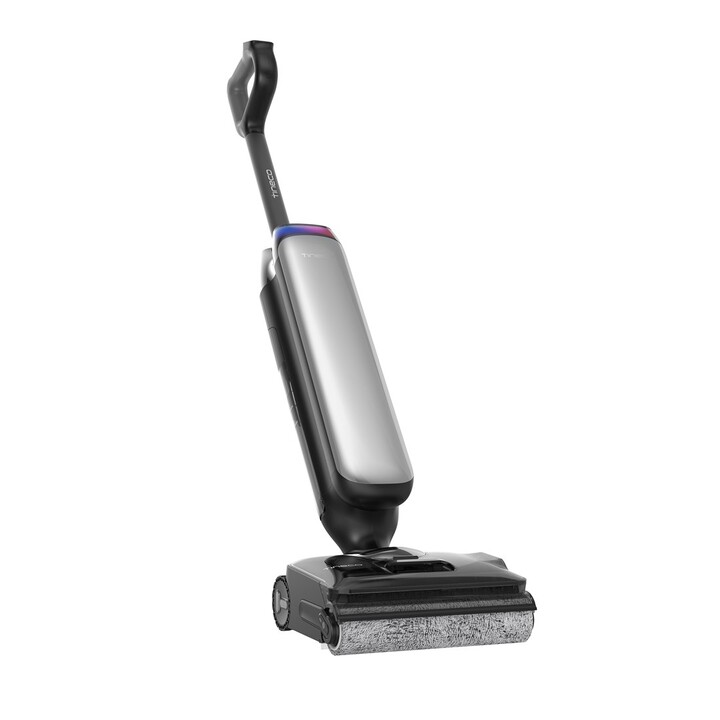 Tineco Floor One S9 Artist Aspiradora escoba 2 en 1 Batería Seca y húmeda Sin bolsa Negro, Plata 3,9 Ah