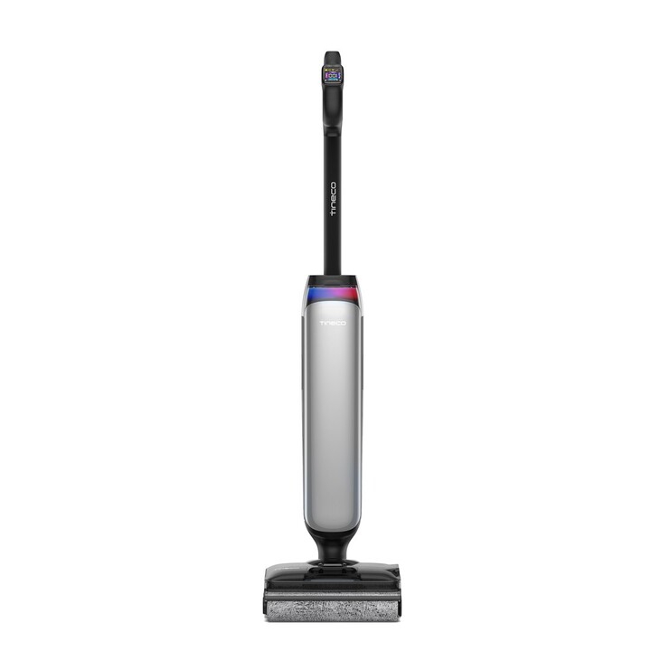 Aspirapolvere senza fili Tineco Floor One S9 Artist 2 in 1, per solidi e liquidi, senza sacco, nero/argento, 3,9 Ah