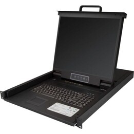 StarTech Console KVM 8 ports LCD 19" 1U Rack QWERTY Clavier USB VGA OSD