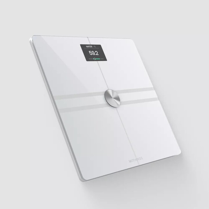 Bilancia elettronica personale Withings Body Comp Plaza bianca