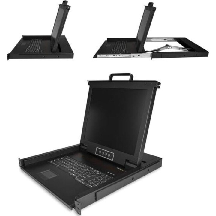 Startech 1U Rackmount Console with VGA and 17" Screen