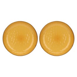 Set of 2 Concerto Ocra Round Bowls - Yellow, 30 cm