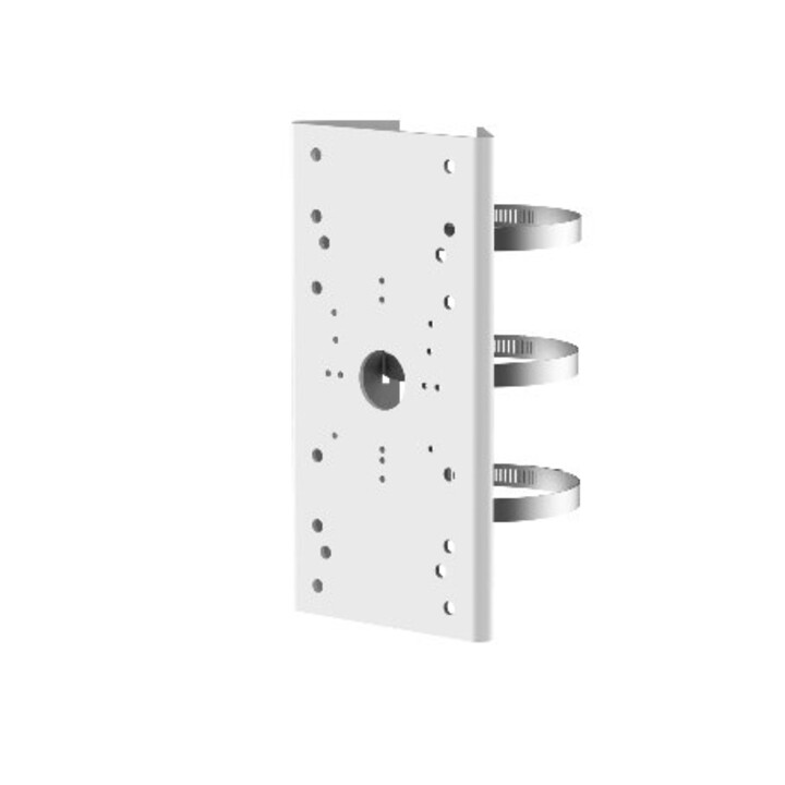 Hikvision DS-1275ZJ-Y soporte vertical para poste blanco