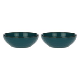 Conjunto de 2 Saladeiras Concerto Ottanio - Azul-Esverdeado, 26 cm