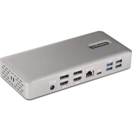 Startech Thunderbolt 4 Docking Station mit 7 USB-Anschlüssen, 2 HDMI-Anschlüssen, 2 DP-Anschlüssen, 2.5GbE PD und 98W Leistungsa