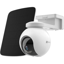 Ezviz Hb8 Pro 4K Telecamera rotante a batteria con kit pannello solare