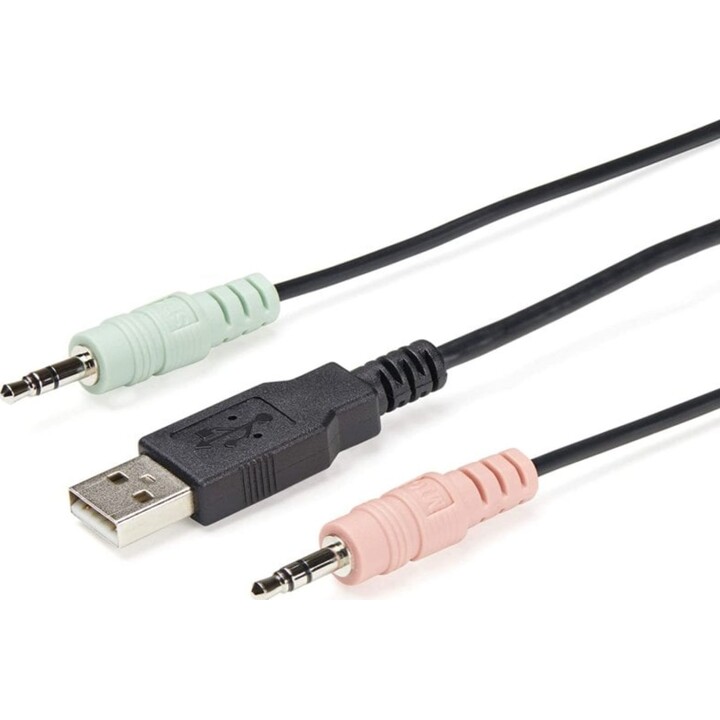 Switch KVM Startech 2 porte DisplayPort nero