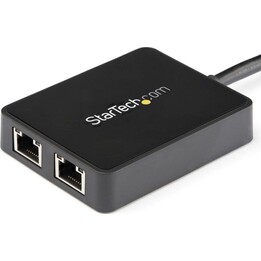 Tarjeta de Red Startech USB32000SPT USB 3.0 5 Gbps 2 Puertos Gigabit Ethernet USB Pass-Through