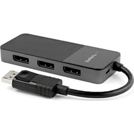 Startech Hub MST USB-C para 4x DisplayPort 1.4 Preto