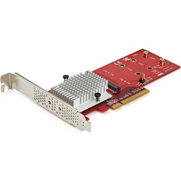 Adattatore doppio Startech da PCIe a M.2 PCIe 3.0