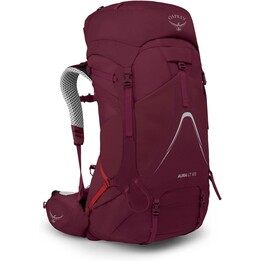 Zaino da spedizione leggero Osprey Aura AG LT 65 Antidote Purple Donna Extra Small / Small