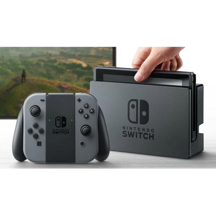 Nintendo Switch Gray V2 NVIDIA Tegra Processor 4310mAh Battery