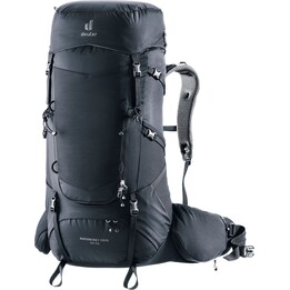 Mochila de trekking profissional feminina Deuter Aircontact Core 45 + 10 SL Graphite Shale