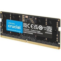 Crucial 24GB DDR5 5600MHz CL46 Memória para computador portátil RAM para computador portátil SODIMM CT24G56C46S5