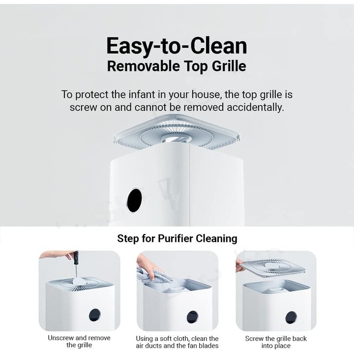 Purificador de Aire Xiaomi Smart Air Purifier 4 Pro/ Filtro HEPA/ WiFi/ Hasta 60m2/ 33.7dB