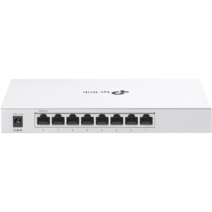 Semi-manageable switch tp-link festa fs308g 8xrj45 gb metal casing 1x poe input management applies