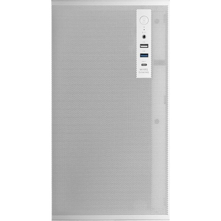 Mars Gaming Mc-meshpro PC Tower Microatx Airmesh Pro System Usb-c White