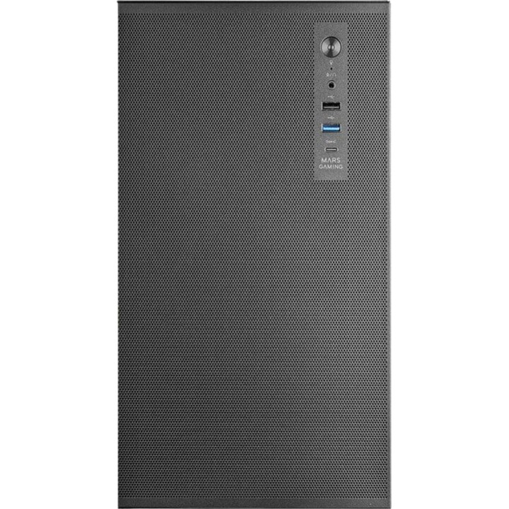 Mars Gaming Mc-meshpro PC Tower Microatx Airmesh Pro System Usb-c Preto