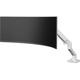 Ergotron HX 45-693-216 Monitorhalterung, verstellbarer Arm, VHD für gebogene Bildschirme, 57" Weiß