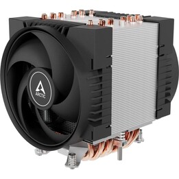ARCTIC Freezer 4U-SP5 Processor Air Cooler 12 cm Alluminio, Nero