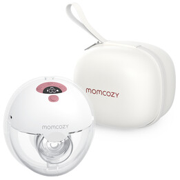 Bomba tira-leite elétrica Momcozy M5 Simple vermelha, 160ml