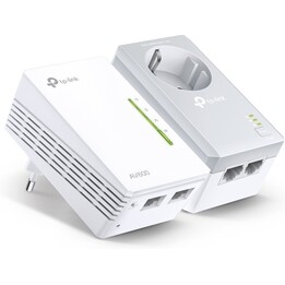 TP-Link TL-WPA4226 KIT AV600 Kit estensore Powerline Wi-Fi 300Mbps con Passthrough