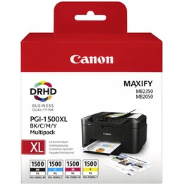 Canon PGI-1500XL Cartuccia d'inchiostro originale ad alta resa Multipack BK/C/M/Y