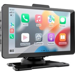 Kruger&Matz KM2020 Stazione multimediale da 7 pollici con Android Auto Apple CarPlay e telecamera di retromarcia